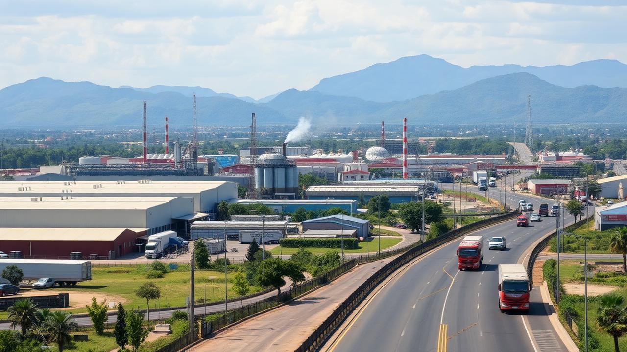 Foto ilustrativa da matéria de mercado sobre Contagem, MG: Cidade Industrial JK: o motor econômico que sustenta o mercado imobiliário